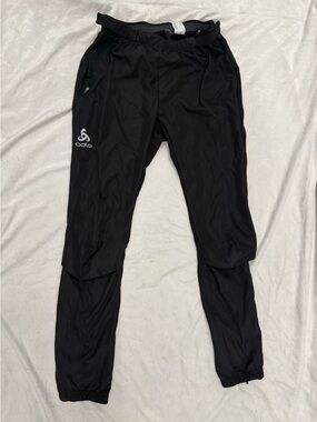 Odlo brand Men's Black Athletic Track Pants
